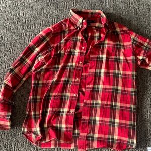 POLO Ralph Lauren Mens Large Flannel Red